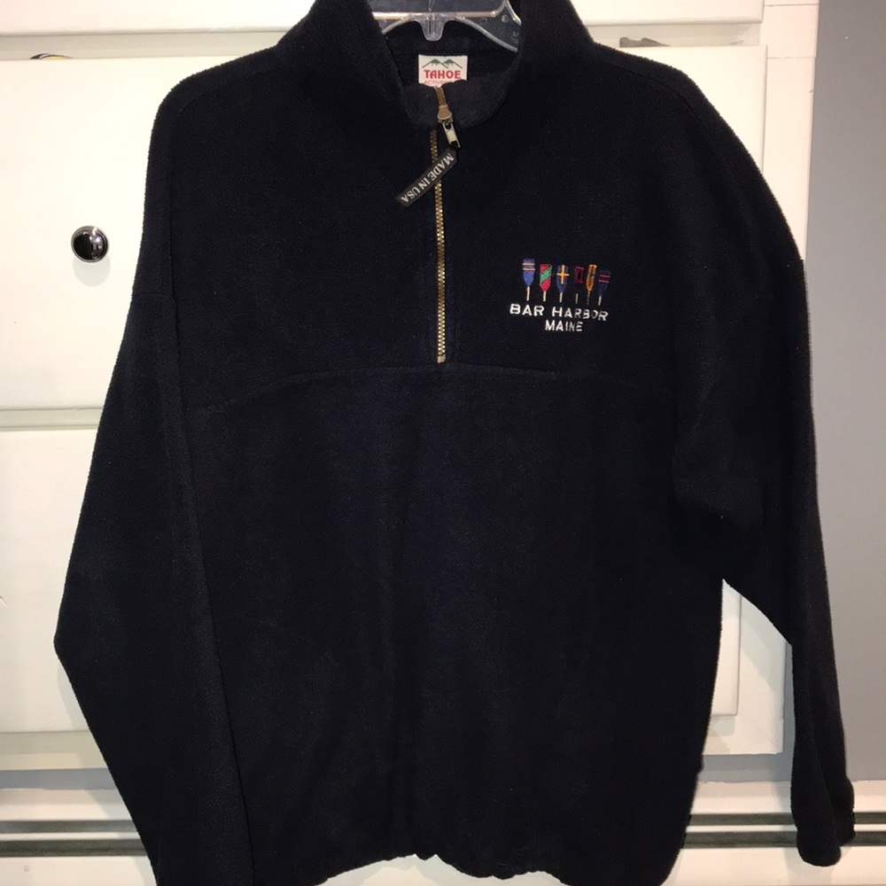 Maine quarter zip